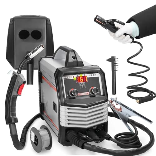 WEKONUMEX Schweißgerät für Wasserleitungen aus Kunststoff, MIG 120A IGBT Inverter MMA MAG TIG-160C, tragbares Schweißgerät 4-in-1 WEKONUMEX Schweißgerät für Wasserleitungen aus Kunststoff, MIG 120A IGBT Inverter MMA MAG TIG-160C, tragbares Schweißgerät 4-in-1 von WEKONUMEX