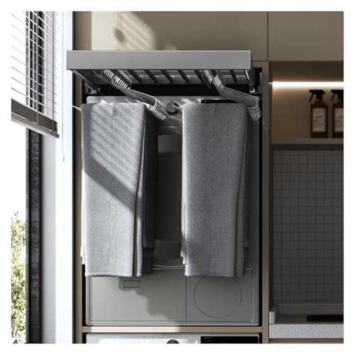 WEKONUMEX ausziehbarer hosenständer, Wäscheständer, längenverstellbar, platzsparend(964-1014mm) von WEKONUMEX
