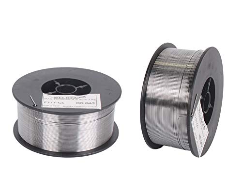 2 Rollen WELDINGER Fülldraht D100 0,8 mm 0,9 kg (MIG/MAG-Schweißdraht NoGas) von WELDINGER