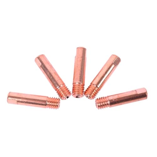 WELDINGER MIG/MAG Stromdüsen M6 0,8 mm 5er-Set für Aluminium (Kontaktröhrchen Schweißzubehör MB 150) von WELDINGER