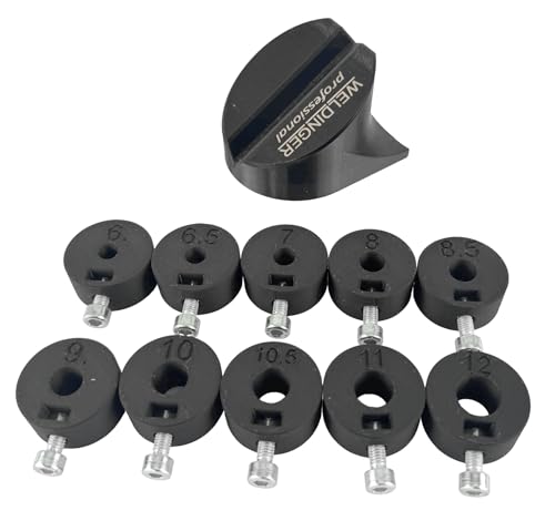 WELDINGER Schleifhilfe für Metallbohrer 3D Druck 11 teilig für 5-12mm Bohrer geeignet WELDINGER Schleifhilfe für Metallbohrer 3D Druck 11 teilig für 5-12mm Bohrer geeignet von WELDINGER