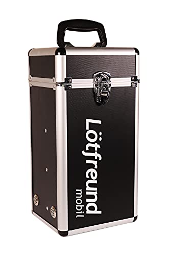 WELDINGER Werkzeugkoffer Black Box Gerätekoffer Aluminium für Lötfreund mobil Lötfreund 90 Hartlötgerät von WELDINGER