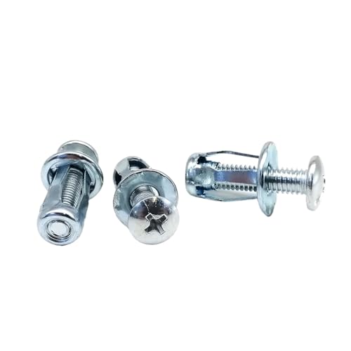 Blütenblatt-Spreizmutter 35 Stück/Box Jack Nut Expansion Nieten Mutter Schraube Bolzen Mix M4 M5 M6 Kit for Hohlwand Eisen Haut Klemme Blütenblatt Form Anker Stecker von WELDRIC