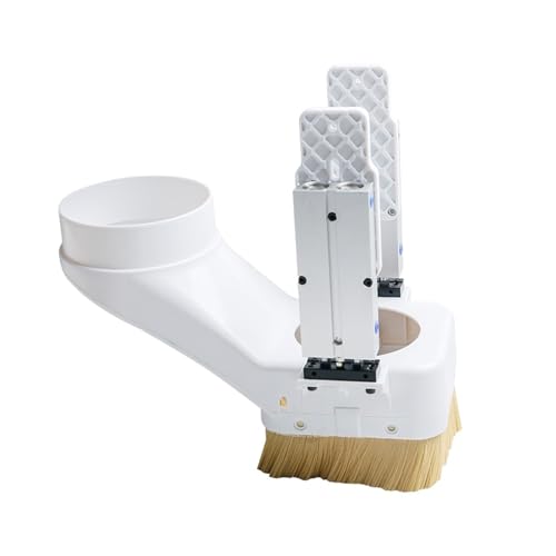 WELDRIC CNC-Spindel-Staubschuhsammler, 1 x CNC-Fräsmaschine, Staubschutz, 110 mm, Nylon-Staubbürste, Staubbürste, geeignet für CNC-Fräsen von WELDRIC