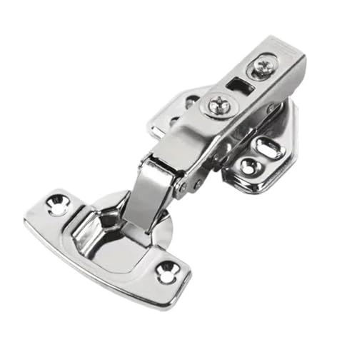 WELDRIC Kabinett Scharnier 2/10 PCS Möbel Schrank Scharniere Stahl Tür Hydraulische Dämpfer Puffer Soft Close for Küche Hardware Werkzeuge(2PCS Inset) von WELDRIC