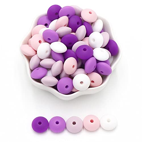 100Pcs Silikon Abakus Perlen 15mm Mix Farbe Silikon Perlen Untertasse Perlen Bunte Linsen Perle Lose Spacer Schmuck Perlen DIY Handwerk Perlen für die Herstellung Halskette Armband Schlüsselanhänger 100Pcs Silikon Abakus Perlen 15mm Mix Farbe Silikon Perlen Untertasse Perlen Bunte Linsen Perle Lose Spacer Schmuck Perlen DIY Handwerk Perlen für die Herstellung Halskette Armband Schlüsselanhänger von WELINK