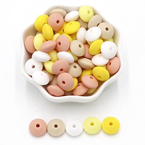 100Pcs Silikon Abakus Perlen 15mm Mix Farbe Silikon Perlen Untertasse Perlen Bunte Linsenperle Lose Spacer Schmuck Perlen DIY Handwerk Perlen für die Herstellung von Halskette Armband 100Pcs Silikon Abakus Perlen 15mm Mix Farbe Silikon Perlen Untertasse Perlen Bunte Linsenperle Lose Spacer Schmuck Perlen DIY Handwerk Perlen für die Herstellung von Halskette Armband von WELINK