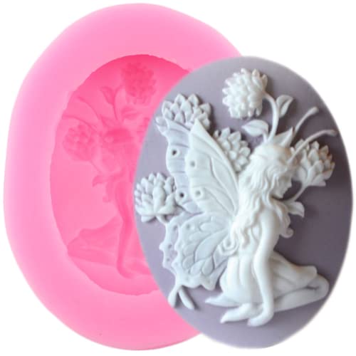 Silikonform zum Selbermachen, Motiv: Engelfee, Kamee, Kuchendekoration, ovaler Rahmen, Cupcake-Topper, Fondant, Süßigkeiten, Schokolade, Seife, Harzformen Silikonform zum Selbermachen, Motiv: Engelfee, Kamee, Kuchendekoration, ovaler Rahmen, Cupcake-Topper, Fondant, Süßigkeiten, Schokolade, Seife, Harzformen von WELINK