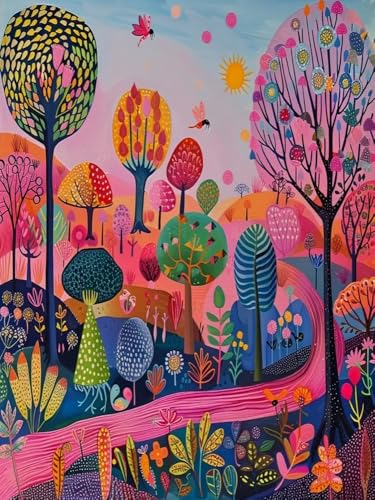 WELIWE Stickerei-Kreuzstich-Set 11CT Vorgedruckte Leinwand DIY Kunst Kreuzstich Kit für Anfänger Kinder Heimdekoration Bemalter Baum 40×50 cm WELIWE Stickerei-Kreuzstich-Set 11CT Vorgedruckte Leinwand DIY Kunst Kreuzstich Kit für Anfänger Kinder Heimdekoration Bemalter Baum 40×50 cm von WELIWE