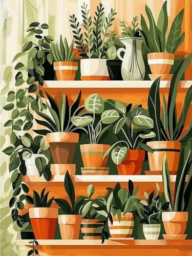 WELIWE Vorgedruckt Kreuzstich kit für Erwachsene 11CT Stickerei Set DIY Starter Stickbild Handwerk Heimdekoration Bonsai 40×50 cm WELIWE Vorgedruckt Kreuzstich kit für Erwachsene 11CT Stickerei Set DIY Starter Stickbild Handwerk Heimdekoration Bonsai 40×50 cm von WELIWE