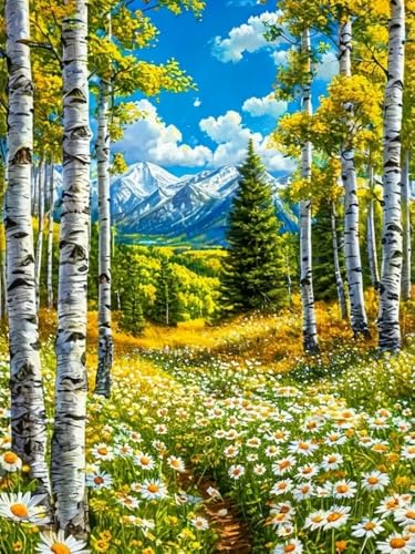 WELIWE Vorgedruckt Kreuzstich kit für Erwachsene 11CT Stickerei Set DIY Starter Stickbild Handwerk Heimdekoration Naturlandschaft 40×50 cm WELIWE Vorgedruckt Kreuzstich kit für Erwachsene 11CT Stickerei Set DIY Starter Stickbild Handwerk Heimdekoration Naturlandschaft 40×50 cm von WELIWE