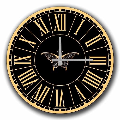 Dekorative Uhr MDF Gold und Weiß Dekorative Uhr MDF Gold und Weiß von WELL HOME MOBILIARIO & DECORACIÓN