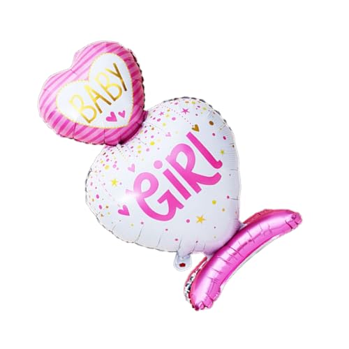1 x Tortenballon, Aluminiumfolie, für Hochzeit, Happy Birthday, Party, Dekoration, Babyparty, Standfuß, Aluminiumballon von WELLDOER