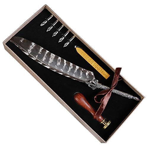Luxus Vintage Dip Füllfederhalter Schreiben 5 Set Schreibwaren Box Luxus Vintage Dip Füllfederhalter Schreiben 5 Set Schreibwaren Box von WELLDOER