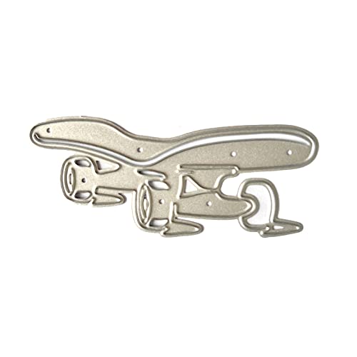 Metall-Stanzformen für Skateboard, zum Basteln, Karbonstahl, Prägeschablone, Scrapbooking, für Karten, Stanzformen von WELLDOER