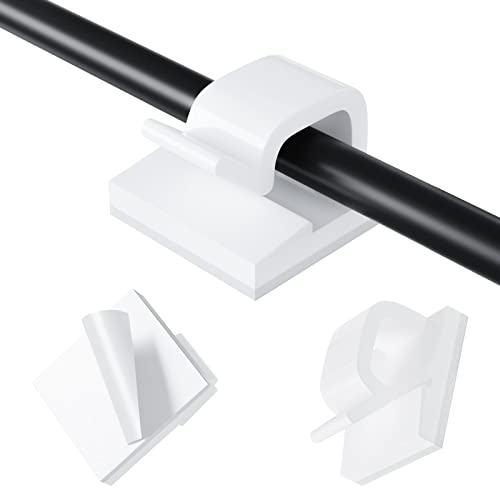 WELLGRO Kabelhalter selbstklebend doppelseitiges starkes Klebeband Kabelwandklammer Kabelklips Kabelführung, Farbe:Weiß, Stückzahl:60 Stück WELLGRO Kabelhalter selbstklebend doppelseitiges starkes Klebeband Kabelwandklammer Kabelklips Kabelführung, Farbe:Weiß, Stückzahl:60 Stück von WELLGRO