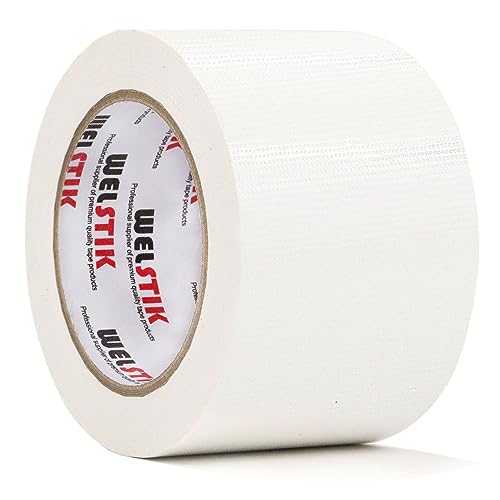 WELSTIK Professionelles Klebeband,75mm*41m, Weiß von WELSTIK