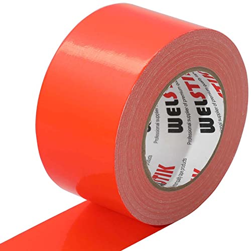 WELSTIK Professionelles Klebeband 75mm*41m, Orange von WELSTIK