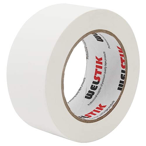 WELSTIK klebeband weiß Gewebebänder 50MM * 30,2M Gaffaband Mattes Stoffband, WELSTIK klebeband weiß Gewebebänder 50MM * 30,2M Gaffaband Mattes Stoffband, von WELSTIK