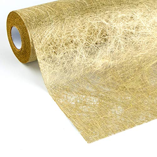 WELTRXE Tischläufer, Wiederverwendbaren Dekostoff aus Polyesterfasern Sicherer Tischband Vielen Farben zur Dekoration 30cm × 15m Golden Hochzeit Tischdeko auch Festival Ostern Neujahr Geschenkband WELTRXE Tischläufer, Wiederverwendbaren Dekostoff aus Polyesterfasern Sicherer Tischband Vielen Farben zur Dekoration 30cm × 15m Golden Hochzeit Tischdeko auch Festival Ostern Neujahr Geschenkband von WELTRXE