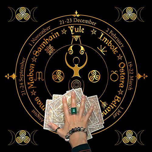 Die Blume des Lebens Gitter-Tarotkartentischdecke Wahrsagung Altäre Brettspiel Vermögen Astrologie Orakel Karten Tuch Tarot-Tischdecke Tarotkarte Tischdecke Tarottuch zum Lesen für Damen und Herren Die Blume des Lebens Gitter-Tarotkartentischdecke Wahrsagung Altäre Brettspiel Vermögen Astrologie Orakel Karten Tuch Tarot-Tischdecke Tarotkarte Tischdecke Tarottuch zum Lesen für Damen und Herren von WENGU