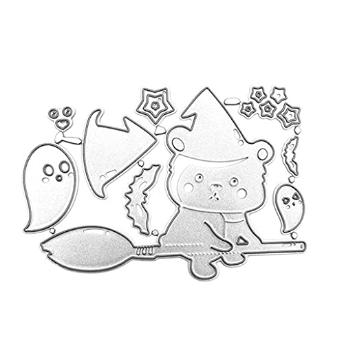 Metall-Stanzschablone für Halloween, Bär, Fledermaus, Scrapbooking, DIY, Album, Stempel, Papier, Karten, Prägung, Dekoration, Bär, Stanzform Metall-Stanzschablone für Halloween, Bär, Fledermaus, Scrapbooking, DIY, Album, Stempel, Papier, Karten, Prägung, Dekoration, Bär, Stanzform von WENGU