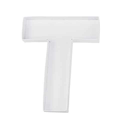 Pappmaché-Karton, Buchstaben, befüllbar, geformt, für Süßigkeiten, Süßigkeiten, Geburtstag, Leckereien (T), 20,8 cm von WENPACK
