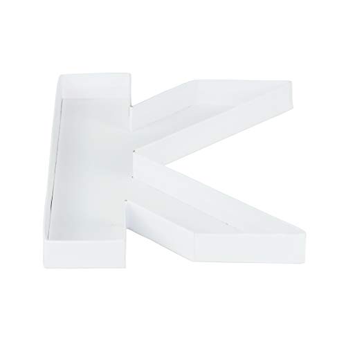 Pappmaché-Box in Buchstabenform, befüllbar, 20,8 cm, Süßigkeitenbehälter, Geburtstags-Leckereien (K) von WENPACK