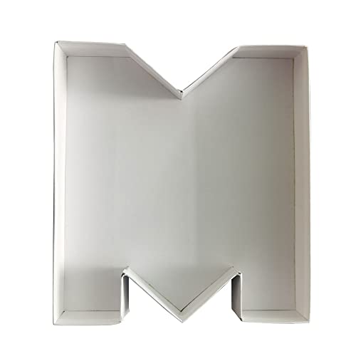 WENPACK Pappmaché-Box in Buchstabenform, befüllbar, 20,8 cm, Süßigkeitenbehälter, Muttergeburtstag, Größe M von WENPACK