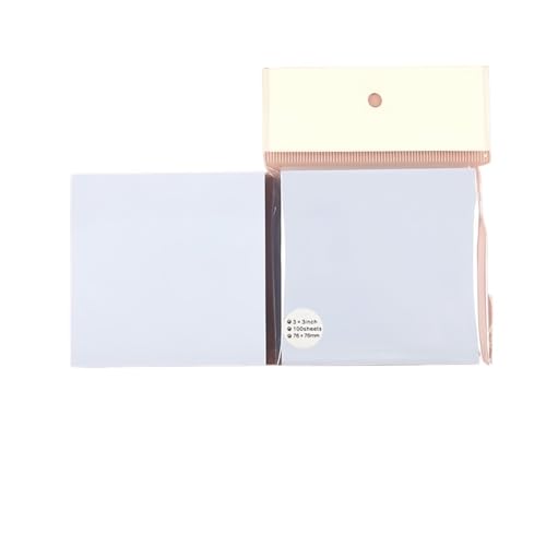 Haftnotizen 100 blätter Farbe Gepostet Es Memo Haftnotizen Pads Posits Schreibwaren Papier Aufkleber(Blue) von WENYOG