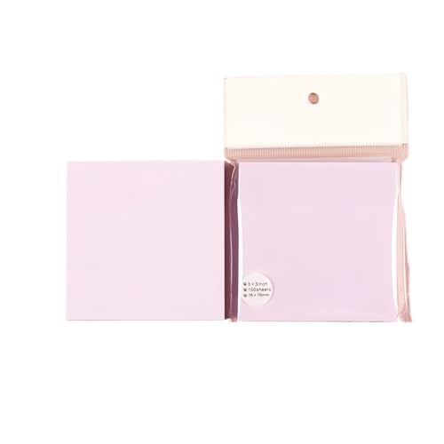 Haftnotizen 100 blätter Farbe Gepostet Es Memo Haftnotizen Pads Posits Schreibwaren Papier Aufkleber(PURPLE) von WENYOG