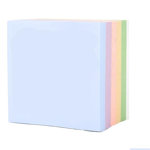 Haftnotizen 400 Blatt Haftnotizen in 5 Farben, 76 x 76 mm, Haftnotizen, Planeraufkleber, selbstklebend, 5 Stück/Packung Haftnotizen 400 Blatt Haftnotizen in 5 Farben, 76 x 76 mm, Haftnotizen, Planeraufkleber, selbstklebend, 5 Stück/Packung von WENYOG