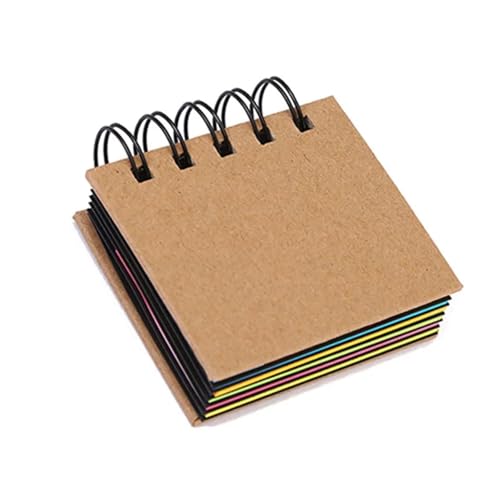 Haftnotizen 85 x 80 mm selbstklebende Notizblöcke mit bunten Registerreitern(1pc) von WENYOG