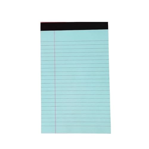 Haftnotizen A5 Farbiges Word-Notizbuch Büronotizen Notizbuch Entwurfspapier(Blue) von WENYOG
