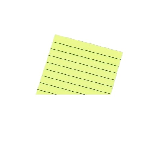 Haftnotizen Einfache, leere Haftnotizen fürs Büro(Light yellow) von WENYOG