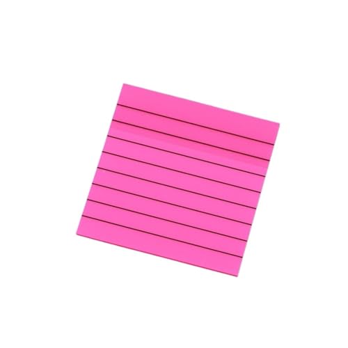 Haftnotizen Einfache, leere Haftnotizen fürs Büro(Pink) von WENYOG