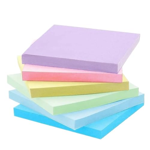 Haftnotizen Notizblock Index Schreibwaren Zubehör Hinweis Scratch Papier(Image 6 colors A) von WENYOG