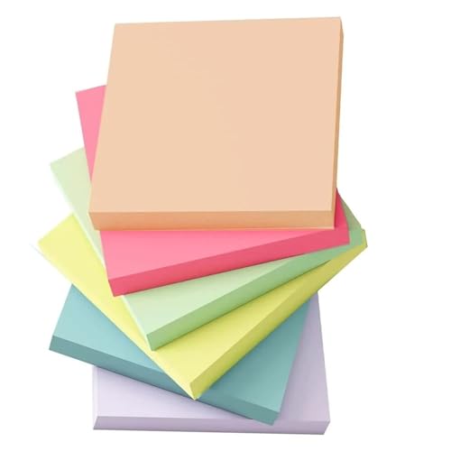 Haftnotizen Notizblock Index Schreibwaren Zubehör Hinweis Scratch Papier(Image 6 colors B) von WENYOG