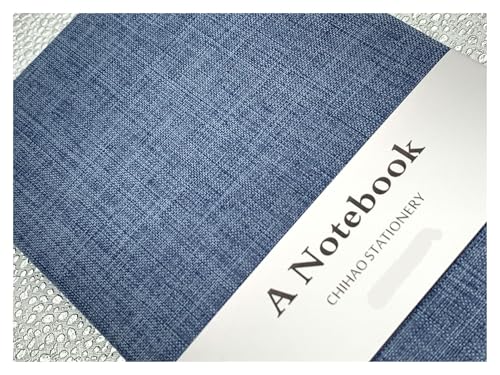 WENYOG Inspirierendes Notizbuch 2 Stücke A6 Einfache Feste Farbe Tuch Hand Ledger Kreative Mini Notebook Tagebuch Tasche Student Linien Und Räume(Color-6) von WENYOG