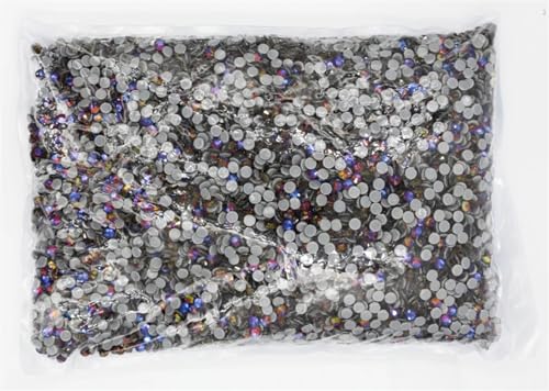 Hotfix-Strasssteine Big Bulk Bag 45 Farben Hotfix Strasssteine ​​Kristall Hot Fix Strass Kleidungsstück(Volcano 6 * 5 * 5cm) von WEOKDFHA