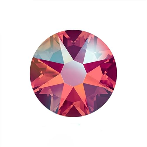 Hotfix-Strasssteine Hotfix-Strassfarben AB, for Aufbügeln auf Kleidung, Kristalle, Strass, Nähen, Handarbeit, DIY, Diamant-Handwerk(Lt. Siam AB,SS16 1440pcs) von WEOKDFHA