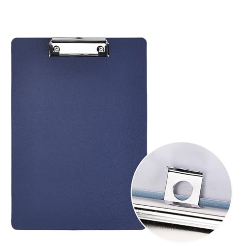 Klemmbrettmappe 2 stücke A4/A5 Zwischenablage Ordner Schreiben Pad Halter Memo Clip Bord Lose-blatt Notebook Datei Schreiben Klemmen büro Liefert(A4 Dark blue) von WEOKDFHA