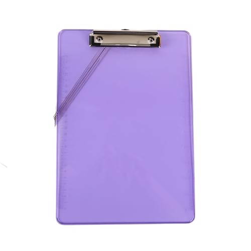 Klemmbrettmappe 2 stücke A4/A5 Zwischenablage Ordner Schreiben Pad Halter Memo Clip Bord Lose-blatt Notebook Datei Schreiben Klemmen büro Liefert(A4 Purple) von WEOKDFHA