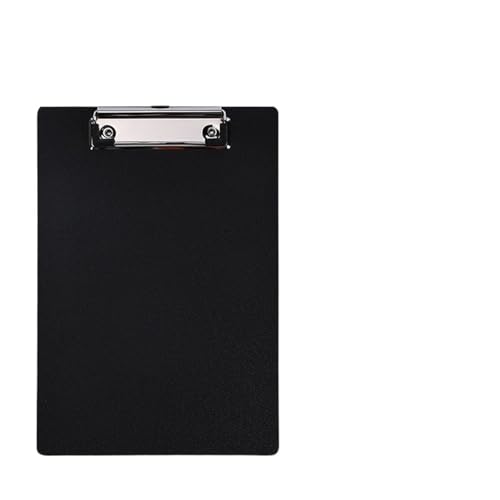 Klemmbrettmappe 2 stücke A4/A5 Zwischenablage Ordner Schreiben Pad Halter Memo Clip Bord Lose-blatt Notebook Datei Schreiben Klemmen büro Liefert(A5 Black) von WEOKDFHA