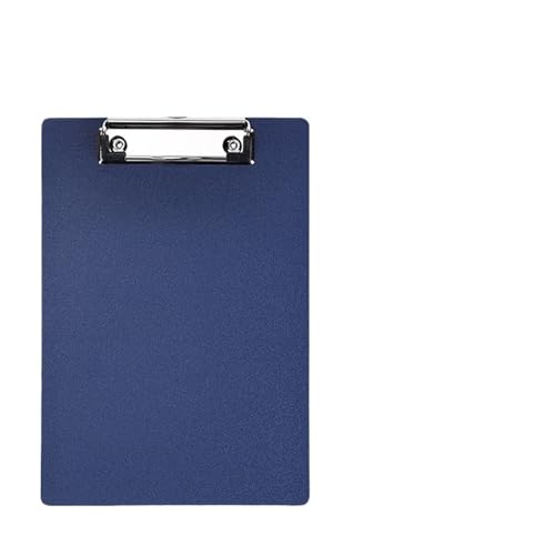 Klemmbrettmappe 2 stücke A4/A5 Zwischenablage Ordner Schreiben Pad Halter Memo Clip Bord Lose-blatt Notebook Datei Schreiben Klemmen büro Liefert(A5 Dark blue) von WEOKDFHA