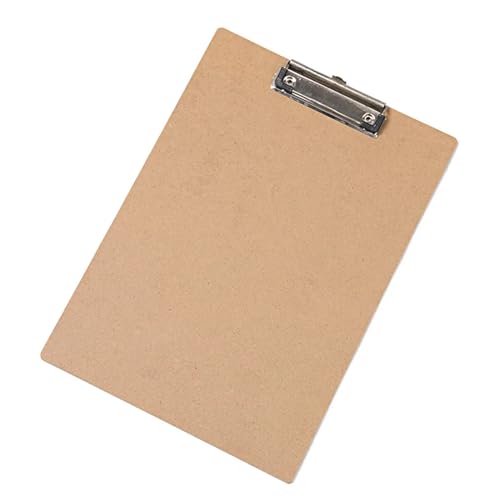 Klemmbrettmappe 5 Stück hölzerne Schreibtafel for Aufhängen von Papier, die die Zwischenablage for Bürodokumente organisiert von WEOKDFHA