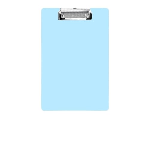 Klemmbrettmappe Ein dicker Aufbewahrungspapierhalter, Schreibklemmen, Notizbuchdatei, A4-Ordner, Notizblock, Clip, Zwischenablage(One Blue splint) von WEOKDFHA