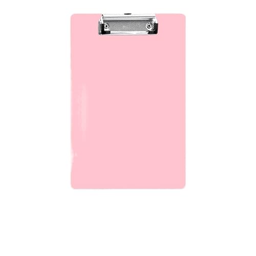 Klemmbrettmappe Ein dicker Aufbewahrungspapierhalter, Schreibklemmen, Notizbuchdatei, A4-Ordner, Notizblock, Clip, Zwischenablage(One Pink splint) von WEOKDFHA