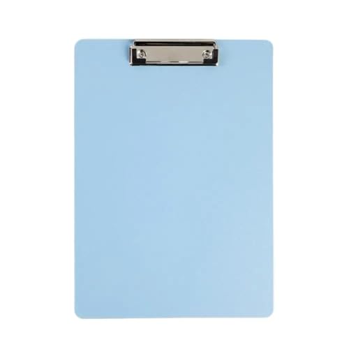 Klemmbrettmappe Menühalter, verdickt, rechteckig, wasserdicht, A4-Aktenordner, Papier, Klemmbrett, Schreibblock(Blue) von WEOKDFHA