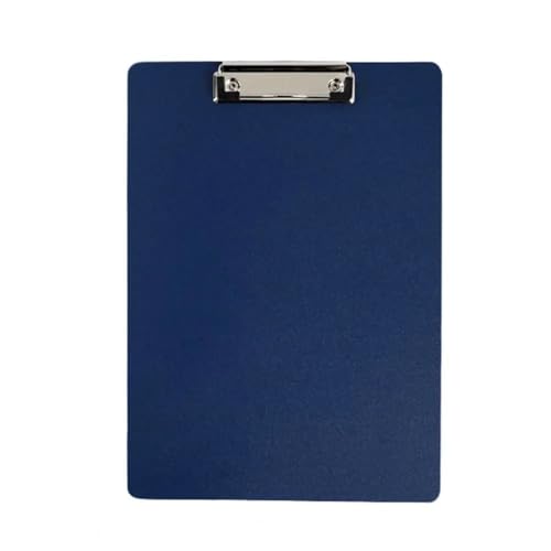 Klemmbrettmappe Menühalter, verdickt, rechteckig, wasserdicht, A4-Aktenordner, Papier, Klemmbrett, Schreibblock(Dark Blue) von WEOKDFHA